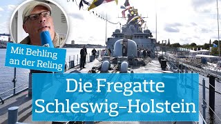 Fregatte Schleswig-Holstein: Rundgang über das Marineschiff