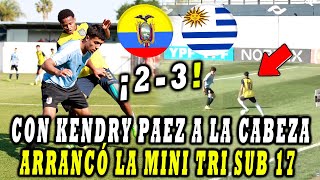 !ARRANCÓ LA COPA EN ARGENTINA¡ SUB 17 ECUADOR VS URUGUAY (2-3) RESUMEN COMPLETO Y GOLES LA TRI 💥