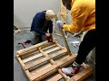 Reharvesting Discarded Pallets to Make Frames for Art - Possibilities and Pitfalls