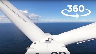 Vil du se udsigten fra toppen af en havmølle i 360°? (Brug YouTube-app'en for 360° funktionen)