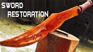 Rusted GREEK SWORD - RESTORATION
