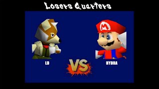 SNOSA IV - LD (Fox) Vs. Hydra (Mario) SSB64 Losers Quarters