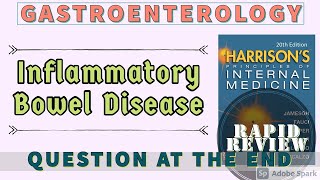 Inflammatory Bowel Disease | Ulcerative Colitis vs Crohn's Disease | Rapid Review | Harrison