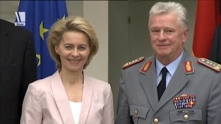 Amtsantritt der Verteidigungsministerin