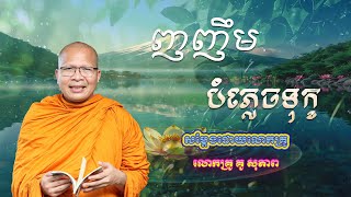 ញញឹមបំភ្លេចទុក្ខ/ធម៌អប់រំចិត្ត/Kou Sopheap/គូ សុភាព