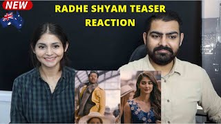 RADHE SHYAM GLIMPSE TEASER REACTION | Prabhas | Pooja Hegde | Australian Couple Reaction and Review