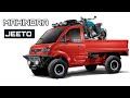 Mahindra jeeto goods modified || #jeeto