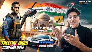 FREE FIRE INDIA LAUNCH DATE CONFIRMED 🥳🔥 || GOOD NEWS FREE FIRE INDIA LAUNCH SOON || FREE FIRE INDIA