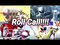 All white Sentai Roll Call | Super Sentai Content