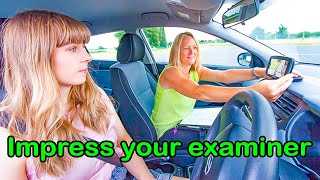 How to IMPRESS your driving test examiner