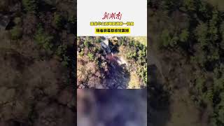 网友分享乘坐华山西峰索道第一视角，隔着屏幕都感受到震撼！ #china