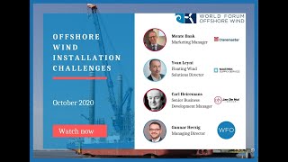 WFO Webinar: Offshore Wind Installation Challenges