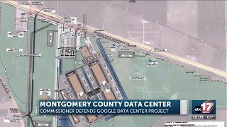 Montgomery County Commissioner defends Google data center amid pushback, concerns