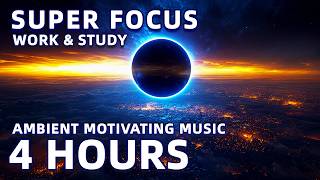 Ambient Zen Music - 4 Hours of Binaural Beats Music for Studying and Work