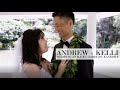 This couple is the sweetest! Meaningful wedding at Haiku Gardens Kaneohe Hawaii