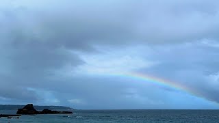 TimeLapse1021 【消える虹 出現する虹】 🌈 虹 🌈  雲のタイムラプス動画