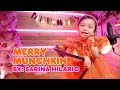 The cutest munchkin around! 💫 Watch and be charmed of Sarina Hilario rendition of Merry Munchkin! 🧡