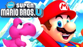 New Super Mario Bros. U Walkthrough Part 1 - Acorn Plains 100%