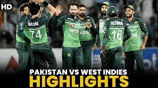 Highlights | Pakistan vs West Indies | ODI | PCB | MO2A