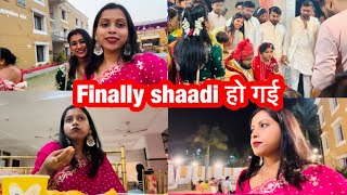 Finally शादी हो गई ! ❣️🥰 #viralvideo #raipurvlogger #wedding