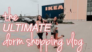 the ULTIMATE dorm shopping vlog | homegoods, ikea, target, walmart, + more!