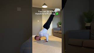 Steps To Handstand Push-up! 🤯💪📈 #calisthenics #handstandpushup