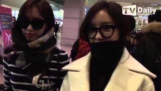 151123 T-ARA(티아라) Arrived In Korea @ Incheon Airport