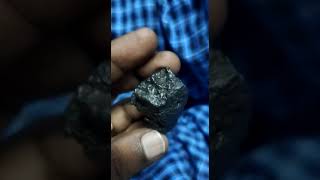 Beautiful carbonado black diamond AAA jet black 34gms(170 carats); Non magnetic; Hardness:10;