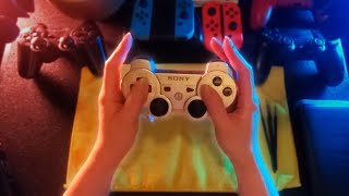 ASMR Cleaning Gaming Controllers (No Talking)