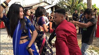 Bhojapuri Song Raja Raja Dj Remix Tharu Wedding Dance in Chitwan||2022||AJYC SOUND