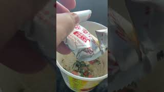 오뚜기 컵누들 매운맛 Glass cup noodle when I’m in a weight loss plan