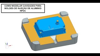 #002 Como projetar cavidades para moldes de injeção alumínio sob pressão? (HPDC)