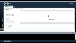 Processing with Python: Setup & Draw Loops