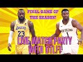 LAKERS VS PELICANTS FINAL SEASON GAME! LIVE PLAYBACK TV WATCH PARTY REACTION WITH DTLF!!🔥