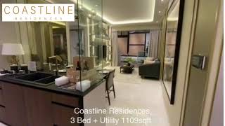 Coastline Residences 3 Bedroom Video Tour