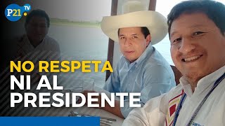 Guido Bellido no respeta al presidente Pedro Castillo