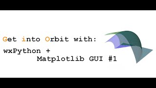 wxPython + Matplotlib GUI #1