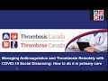 April 29 Thrombosis Canada Webinar