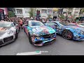 gumball 3000 cháy hết mình với cặp đôi lamborghini huracan sto siêu đẹp