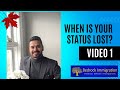 When is your status in Canada lost? (Punjabi)