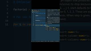 Python Factorial in 30 Seconds! Quick Tutorial