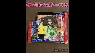 【お菓子】ポケモンウエハースチョコ　シール　開封47