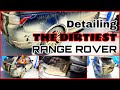 DEEP Cleaning A Filthy Range Rover Sport Supercharged | Satisfying Car Detailing Wash & Interior