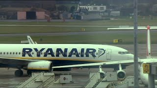 Irish Ryanair pilots walk out over low pay, poor working conditions