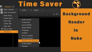 Background Render In Nuke || Rendering Using the Frame Server || Nuke Tutorial