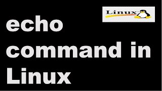 echo command in Linux || Linux Tutorial || Linux Interview Question