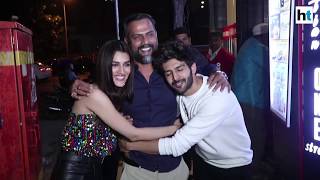 Kartik Aaryan, Kriti Sanon attend wrap up party of Luka Chuppi