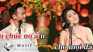 Karaoke Chúc Xuân Song Ca - Đoàn Phi \u0026 Hoàng Thục Linh