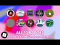 How to get ALL 10 BADGES in ROBLOX - EXPLORE Dreamcore Weirdcore (TUTORIAL)