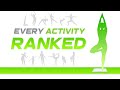 Ranking Every Activity from the Wii Fit Series